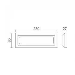 ΑΠΛΙΚΑ LED ΕΞΩΤΕΡΙΚΟΥ ΧΩΡΟΥ 3,8W CCT - Spotlight
