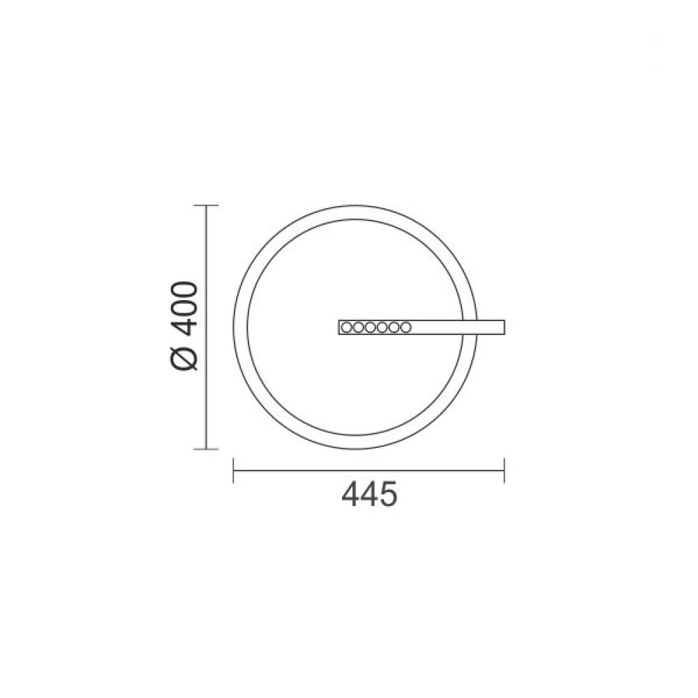 ΚΡΕΜΑΣΤΟ ΦΩΤΙΣΤΙΚΟ LED 24W 3000K - Spotlight