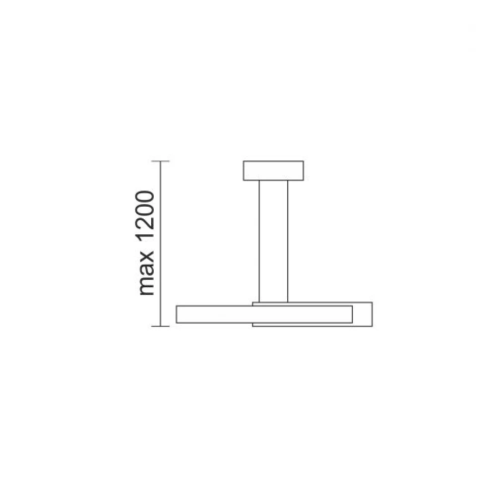 ΚΡΕΜΑΣΤΟ ΦΩΤΙΣΤΙΚΟ LED 24W 3000K - Spotlight