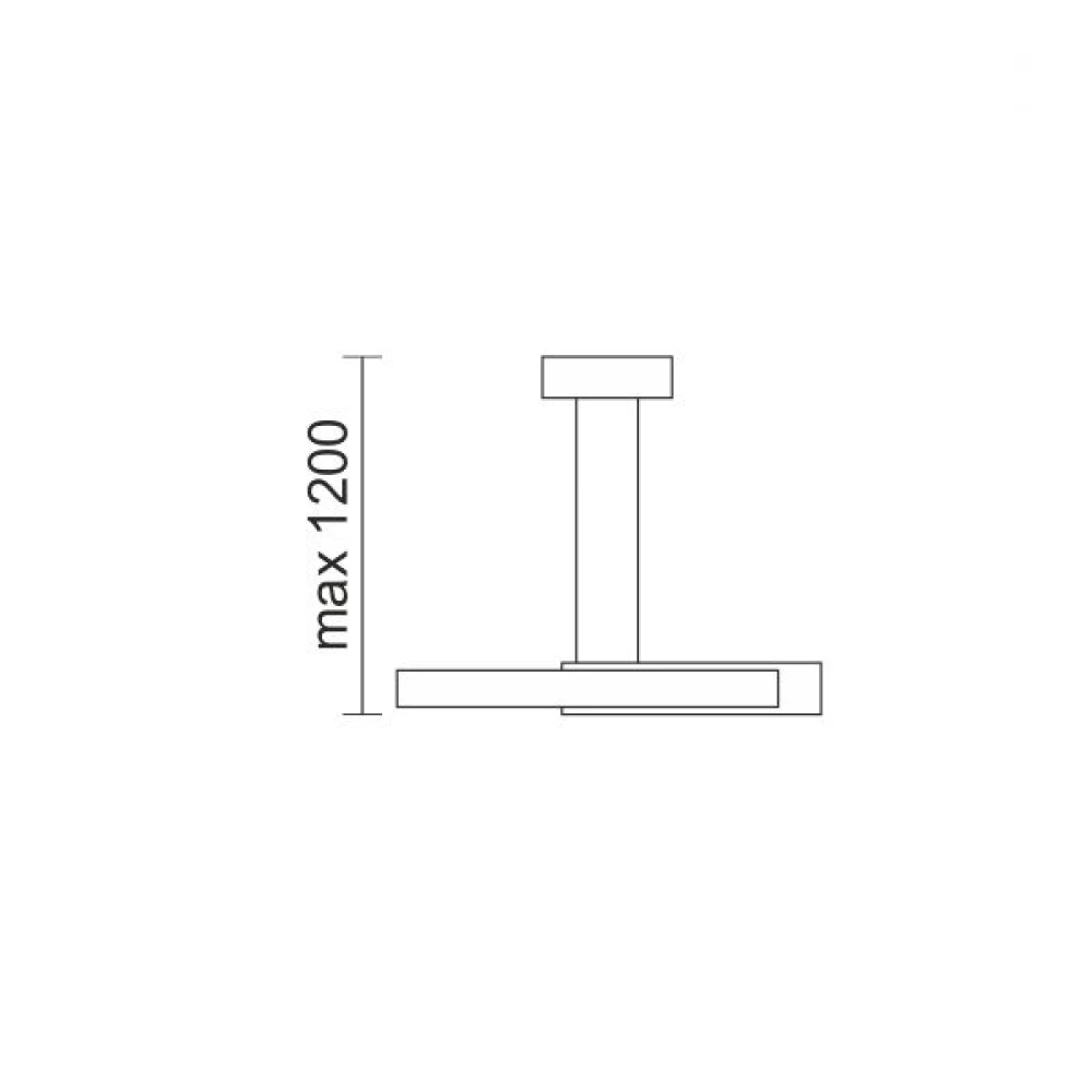 ΚΡΕΜΑΣΤΟ ΦΩΤΙΣΤΙΚΟ LED 24W 3000K Spotlight