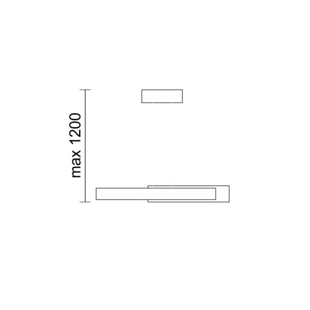 ΚΡΕΜΑΣΤΟ ΦΩΤΙΣΤΙΚΟ LED 40W 3000K - Spotlight