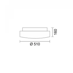 ΑΝΕΜΙΣΤΗΡΑΣ ΟΡΟΦΗΣ LED 40W [ 3000K | 4000K | 6000K ] Spotlight