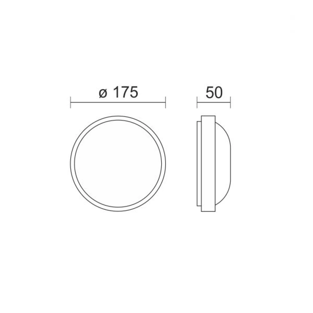 ΑΠΛΙΚΑ / ΠΛΑΦΟΝΙΕΡΑ ΣΕ 3 ΧΡΩΜΑΤΑ LED 12W CCT - Spotlight