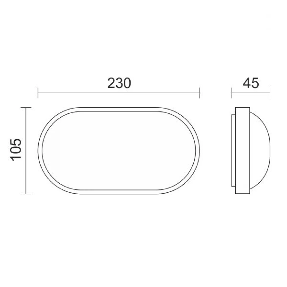 ΑΠΛΙΚΑ / ΠΛΑΦΟΝΙΕΡΑ ΣΕ ΛΕΥΚΟ ΧΡΩΜΑ LED 18W CCT Spotlight