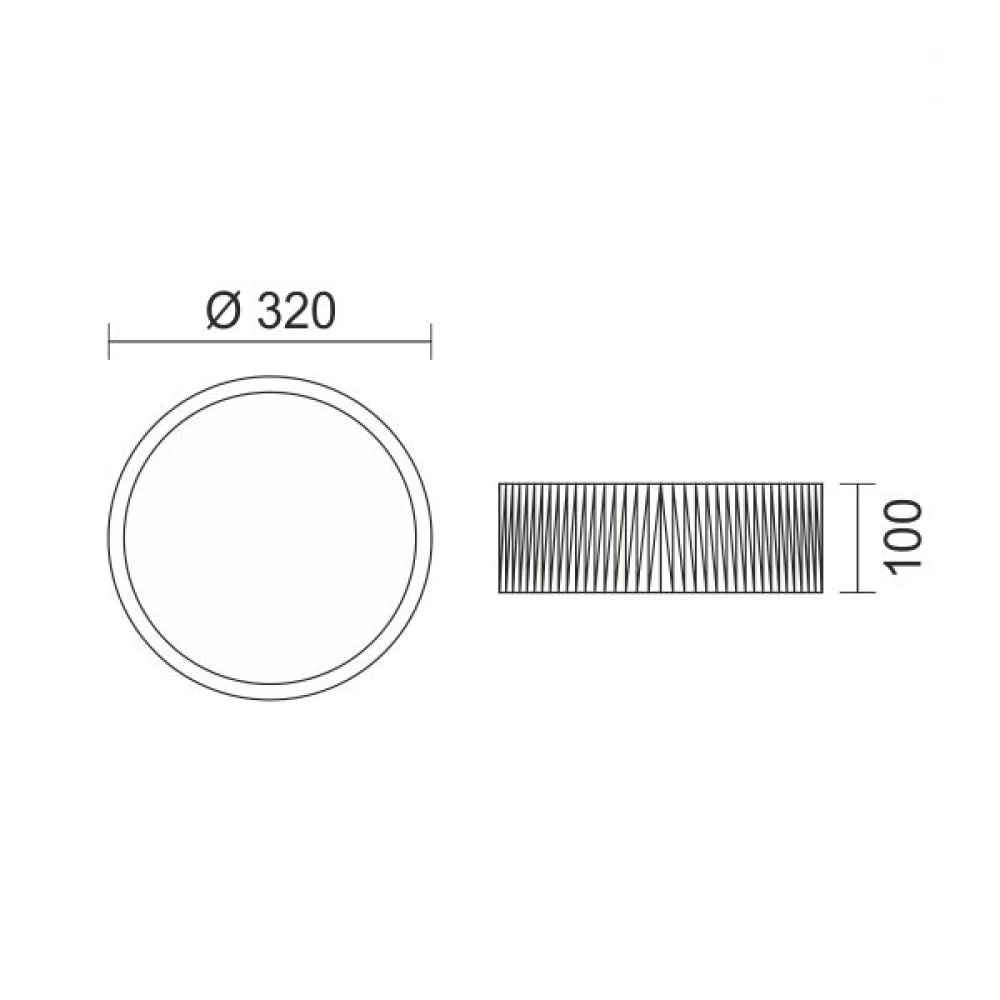 ΠΛΑΦΟΝΙΕΡΑ ΟΡΟΦΗΣ LED CCT 18W 3000K | 4000K | 6000K - Spotlight