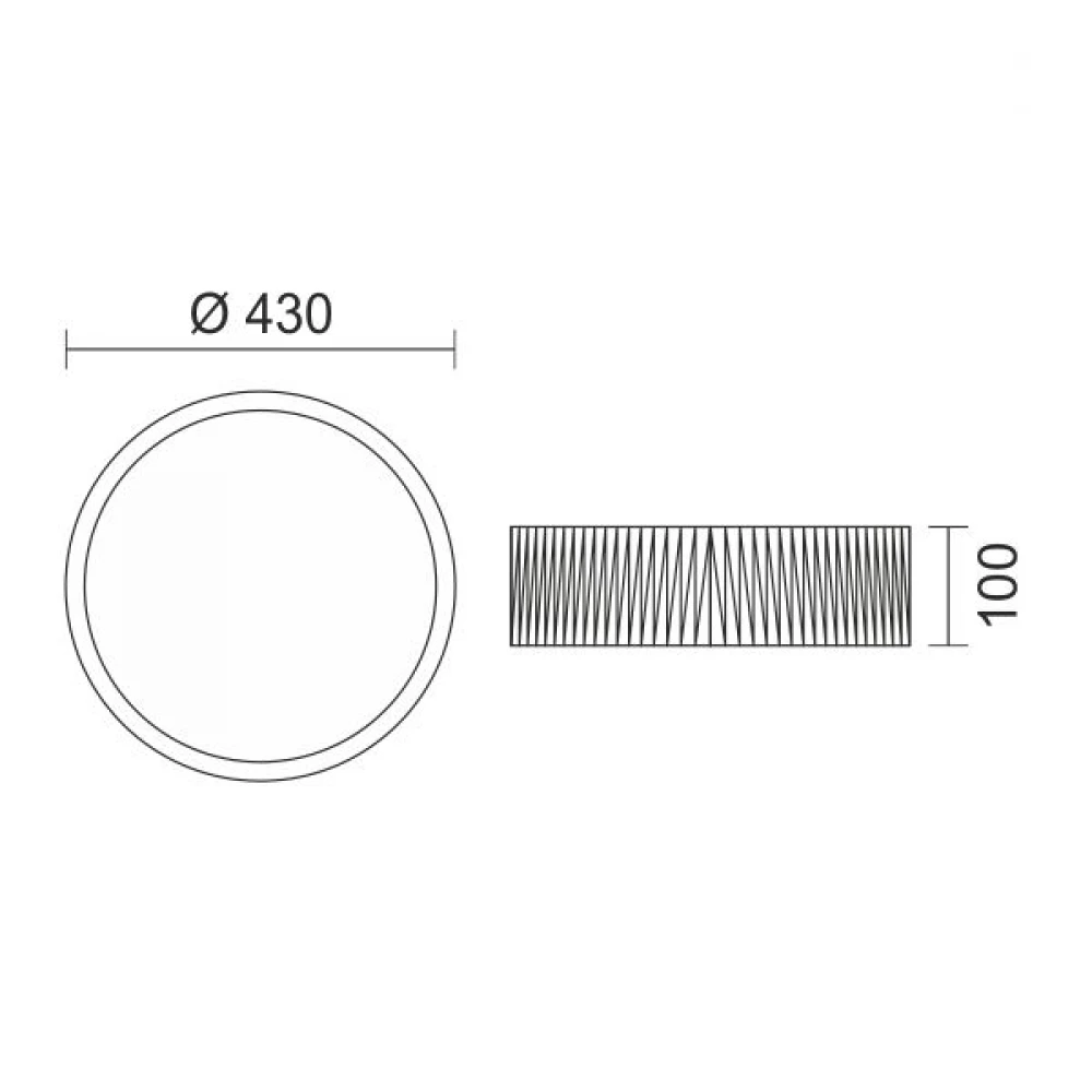 ΠΛΑΦΟΝΙΕΡΑ ΟΡΟΦΗΣ LED CCT 27W 3000K | 4000K | 6000K - Spotlight
