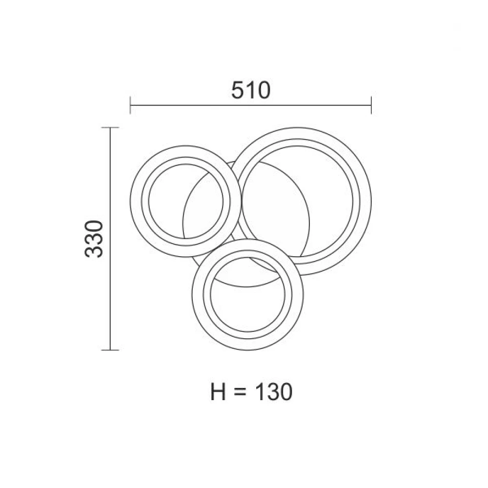 ΠΛΑΦΟΝΙΕΡΑ ΟΡΟΦΗΣ LED CCT 40W 3000K | 4000K | 6000K - Spotlight