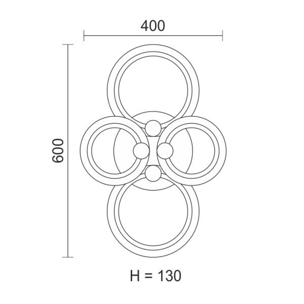 ΠΛΑΦΟΝΙΕΡΑ ΟΡΟΦΗΣ LED CCT 85W 3000K | 4000K | 6000K - Spotlight