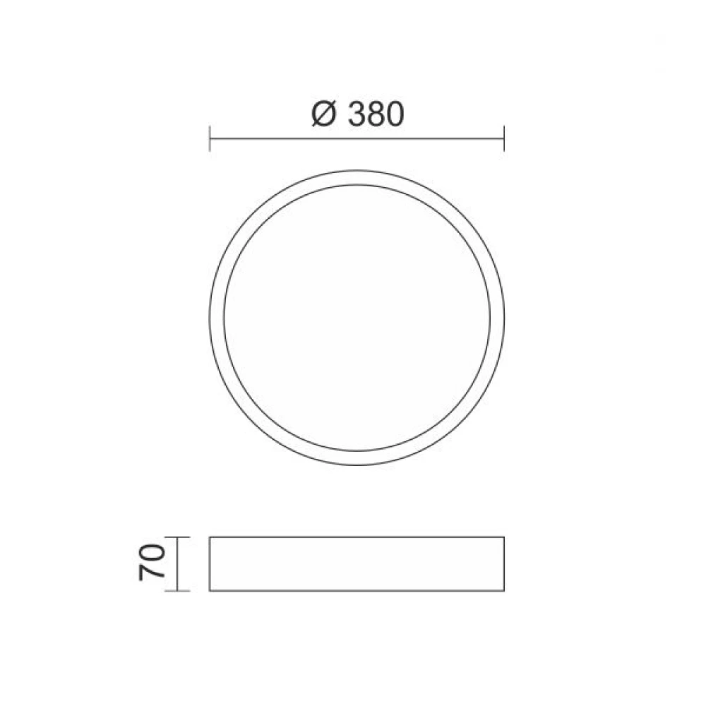 ΠΛΑΦΟΝΙΕΡΑ ΟΡΟΦΗΣ LED ΠΑΙΔΙΚΟ ΚΟΥΝΕΛΑΚΙ CCT 2*24W 3000K | 4000K | 6000K Spotlight