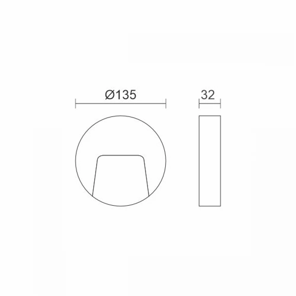 ΑΠΛΙΚΑ LED ΕΞΩΤΕΡΙΚΟΥ ΧΩΡΟΥ 3W CCT ΑΝΘΡΑΚΙ ΣΤΡΟΓΓΥΛΗ - Spotlight