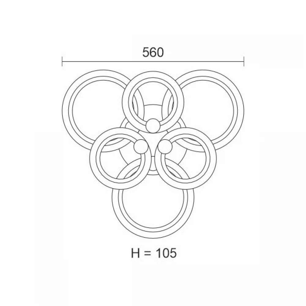 ΠΛΑΦΟΝΙΕΡΑ ΟΡΟΦΗΣ LED CCT 90W 3000K | 4000K | 6000K - Spotlight