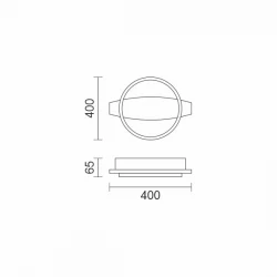 ΦΩΤΙΣΤΙΚΟ ΕΣΩΤΕΡΙΚΟΥ ΧΩΡΟΥ LED CCT 20W 3000K - Spotlight