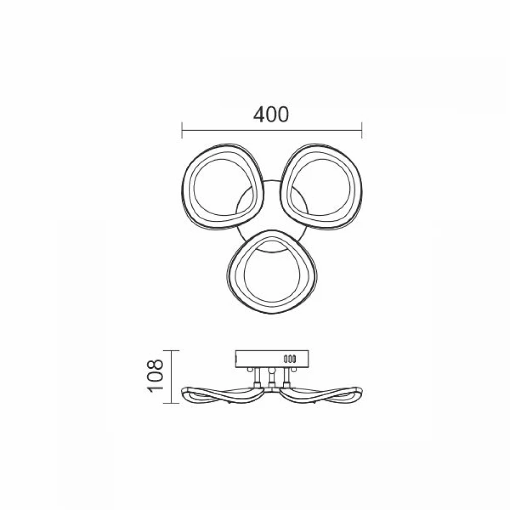 ΦΩΤΙΣΤΙΚΟ ΕΣΩΤΕΡΙΚΟΥ ΧΩΡΟΥ LED CCT 42W 3000K | 4000K | 6000K - Spotlight