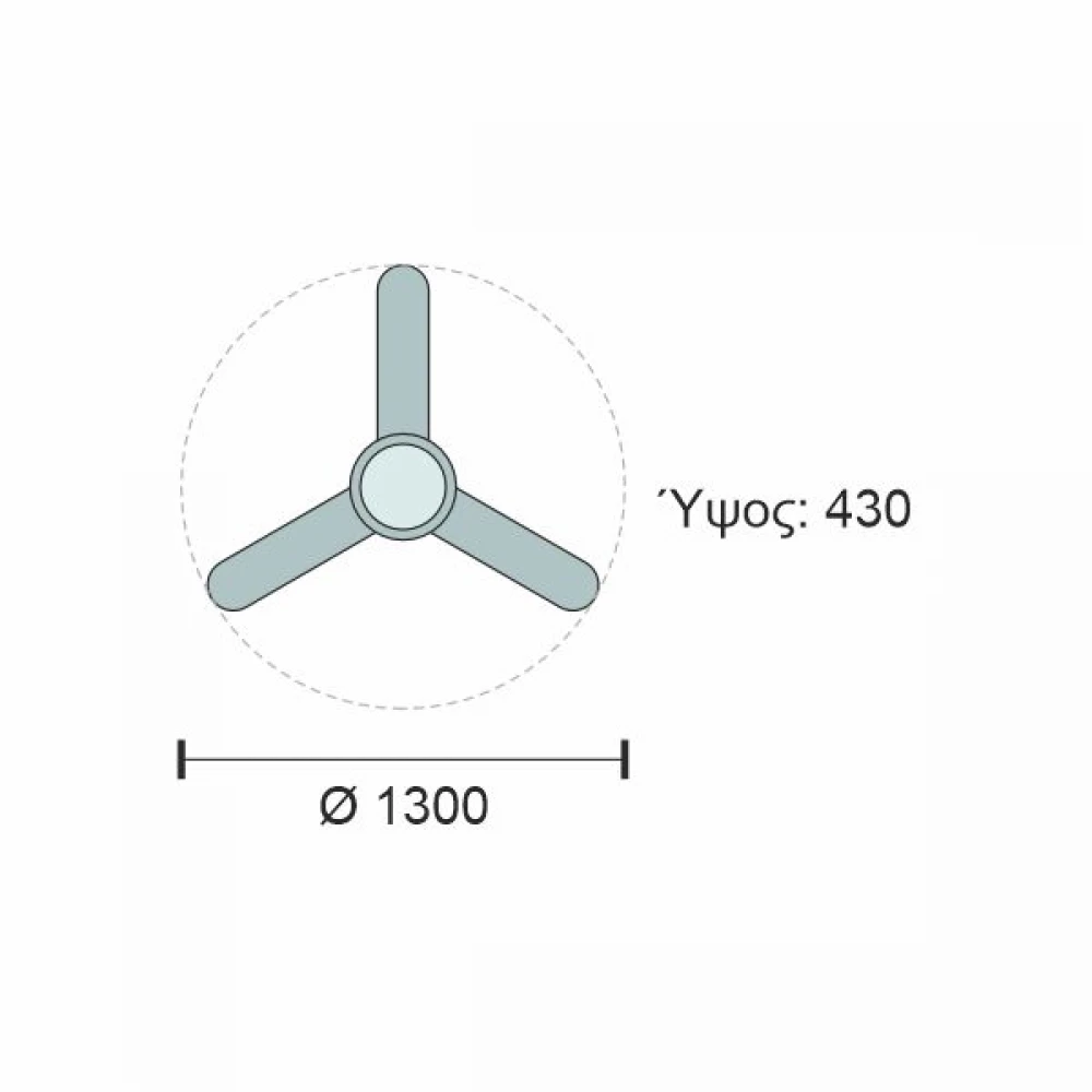 ΑΝΕΜΙΣΤΗΡΑΣ ΟΡΟΦΗΣ LED 24W [ 3000K | 4000K | 6000K ] Spotlight