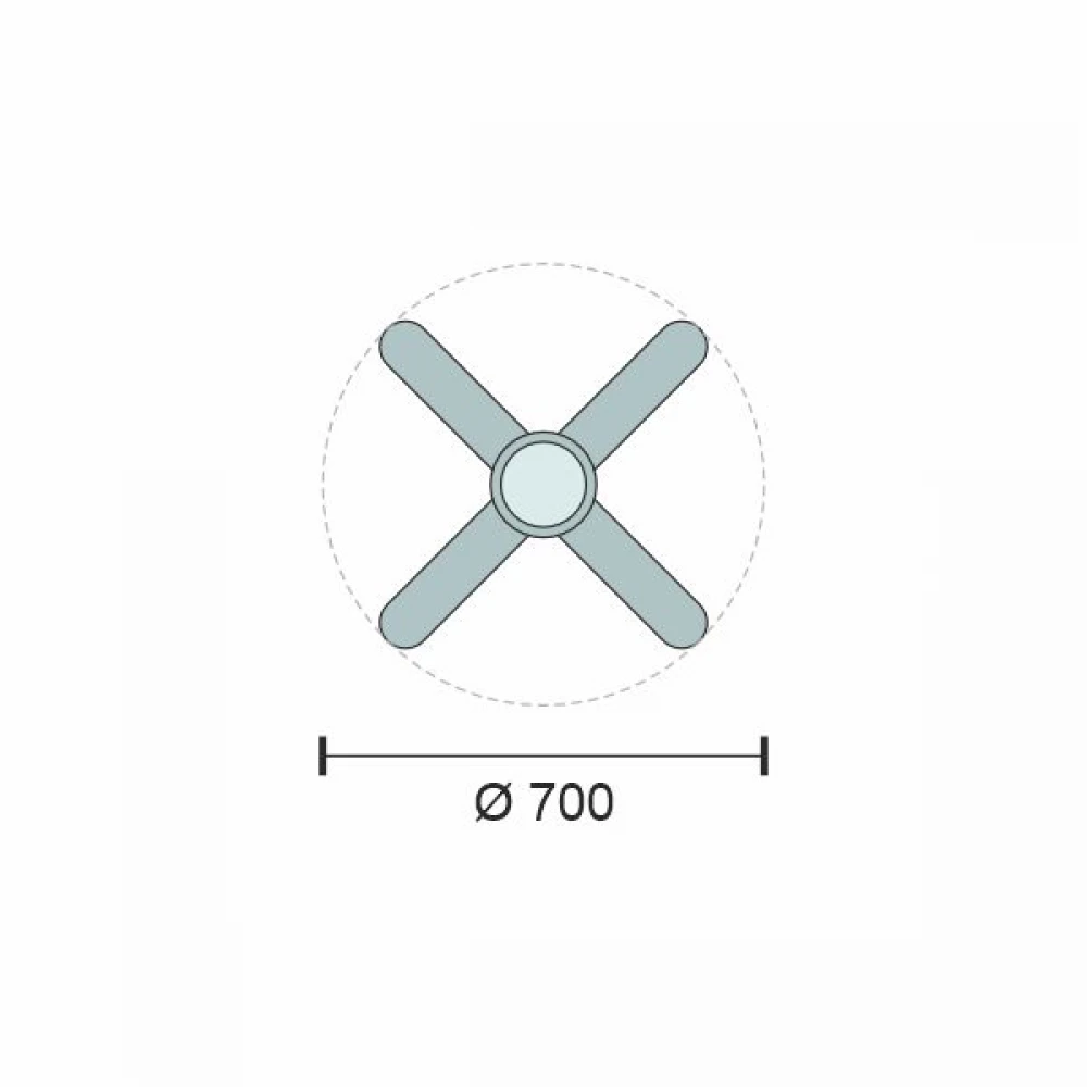 ΑΝΕΜΙΣΤΗΡΑΣ ΟΡΟΦΗΣ LED 24W [ 3000K | 4000K | 6000K ] Spotlight