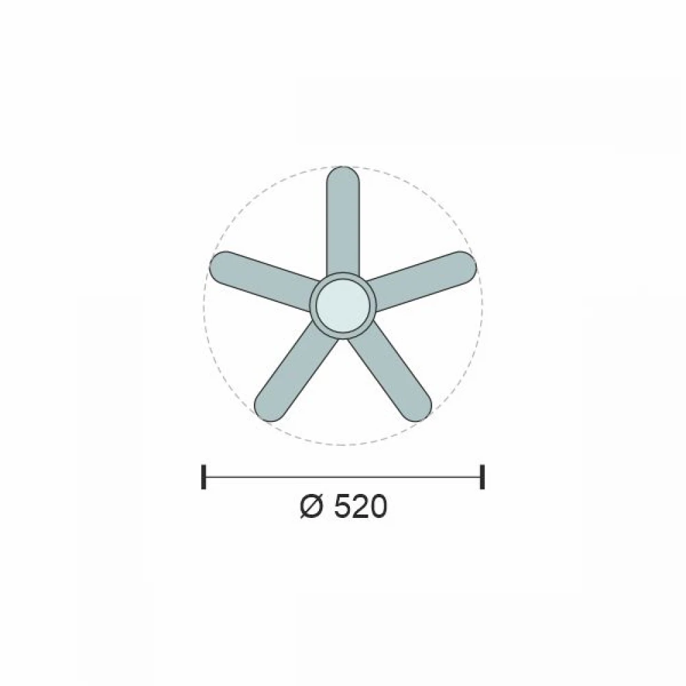 ΑΝΕΜΙΣΤΗΡΑΣ ΟΡΟΦΗΣ LED 24W [ 3000K | 4000K | 6000K ] Spotlight