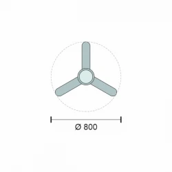 ΑΝΕΜΙΣΤΗΡΑΣ ΟΡΟΦΗΣ LED 24W [ 3000K | 4000K | 6000K ] Spotlight