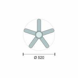 ΑΝΕΜΙΣΤΗΡΑΣ ΟΡΟΦΗΣ LED 24W [ 3000K | 4000K | 6000K ] Spotlight