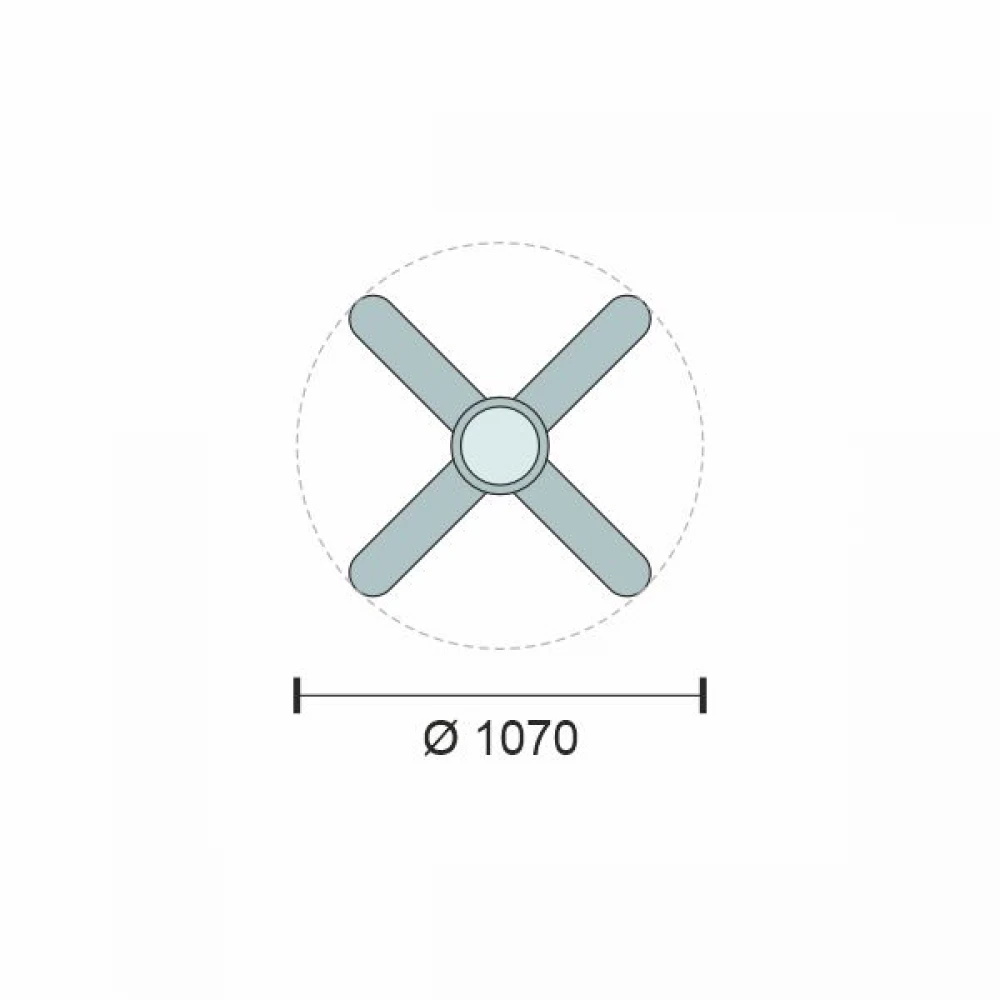 ΑΝΕΜΙΣΤΗΡΑΣ ΟΡΟΦΗΣ LED 40W [ 3000K | 4000K | 6000K ] Spotlight