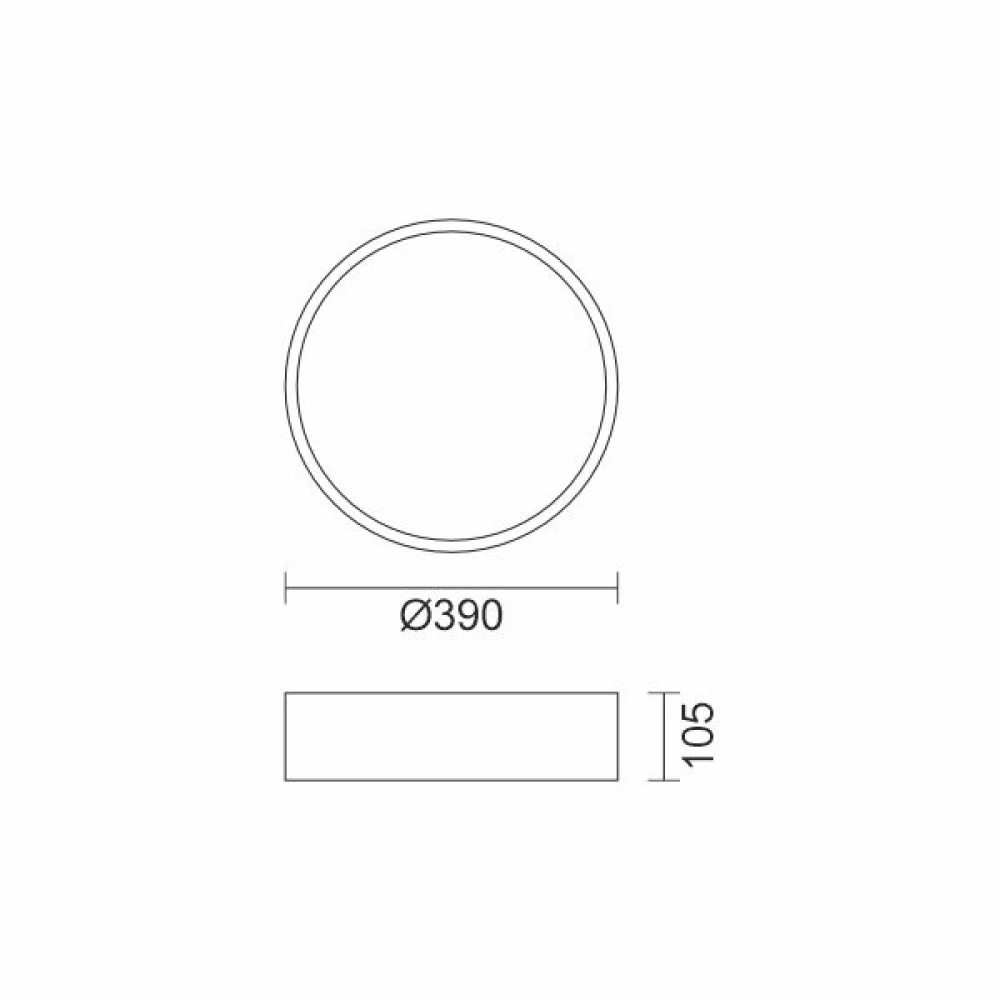 ΠΛΑΦΟΝΙΕΡΑ ΟΡΟΦΗΣ LED CCT 40W 3000K | 4000K | 6000K - Spotlight