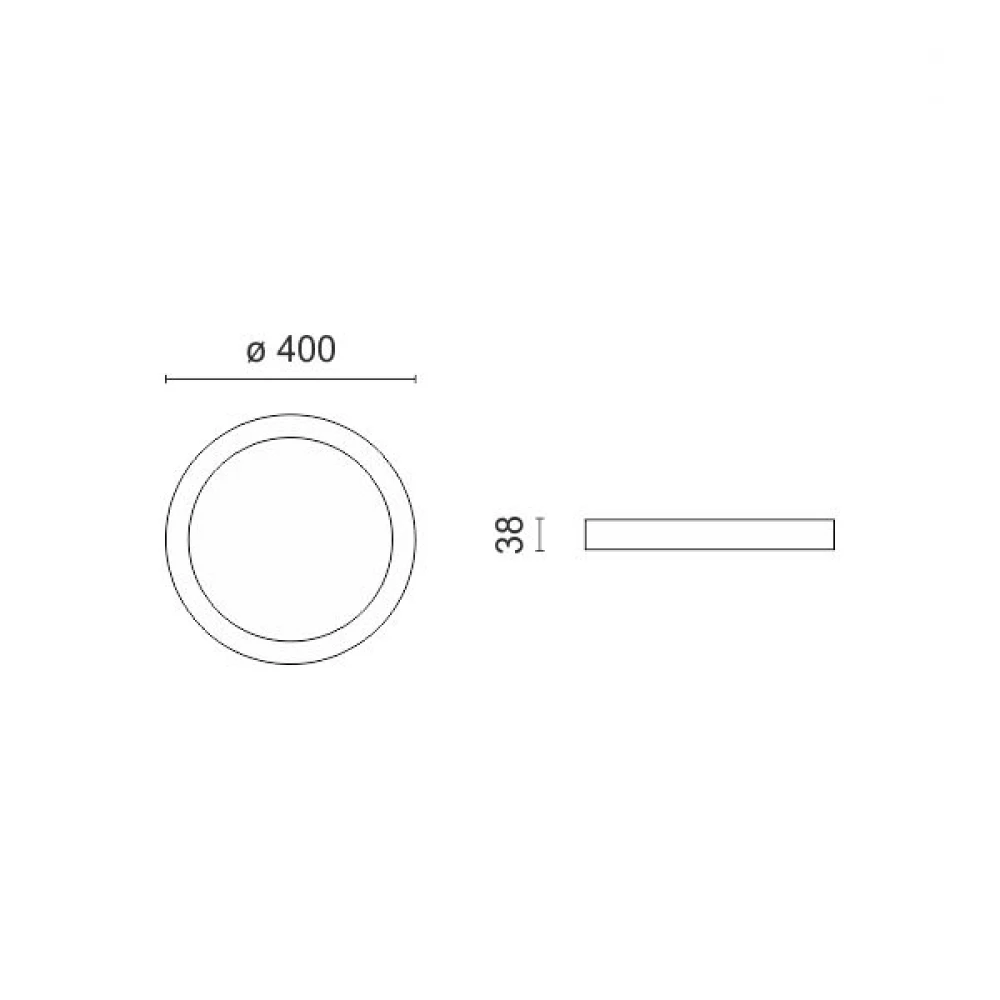 ΠΛΑΦΟΝΙΕΡΑ ΟΡΟΦΗΣ LED 36W 4000K - SPOTLIGHT