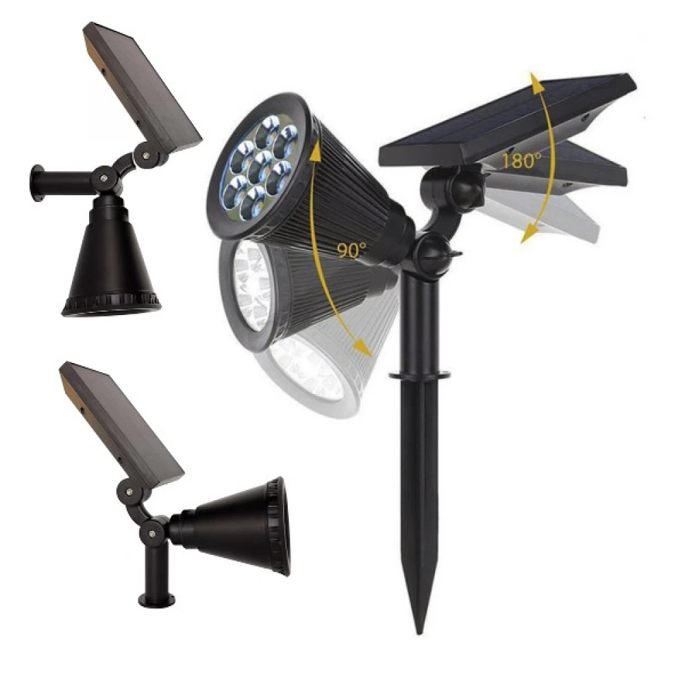 ΗΛΙΑΚΟ ΦΩΤΙΣΤΙΚΟ ΕΔΑΦΟΥΣ LED 4W 3000K - SPOTLIGHT