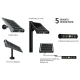 ΗΛΙΑΚΟΣ ΠΡΟΒΟΛΕΑΣ LED ΜΕ ΑΙΣΘΗΤΗΡΑ PIR 8W 6000K Spotlight