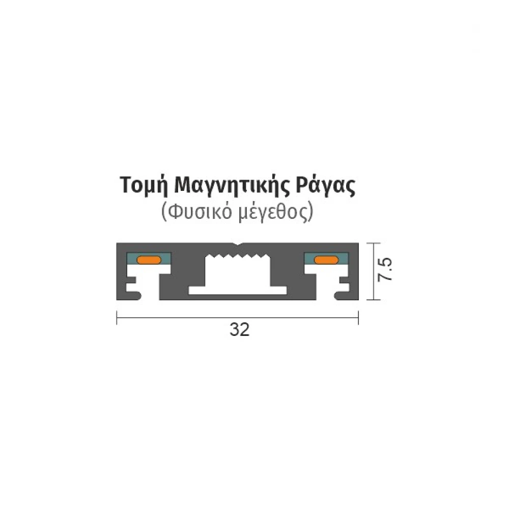 ΡΑΓΑ ΜΑΓΝΗΤΙΚΗ 1M - Spotlight