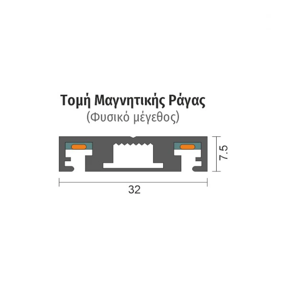 ΡΑΓΑ ΜΑΓΝΗΤΙΚΗ 1M - Spotlight
