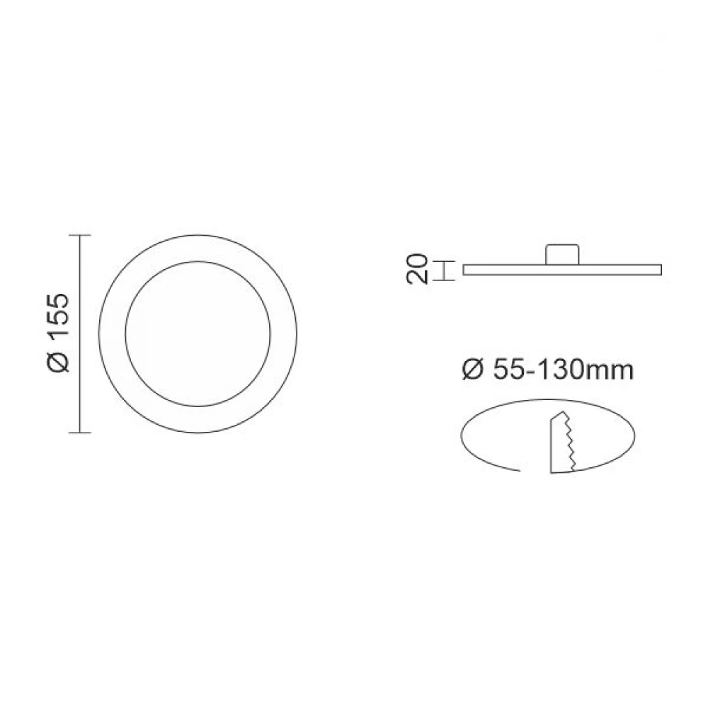 ΡΥΘΜΙΖΟΜΕΝΟ ΦΩΤΙΣΤΙΚΟ LED PANEL 9W 4000K ΜΕ ΑΙΣΘΗΤΗΡΑ ΚΙΝΗΣΗΣ SPOTLIGHT