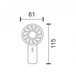 ΑΝΕΜΙΣΤΗΡΑΣ ΧΕΙΡΟΣ ΜΙΚΡΟΣ - Spotlight
