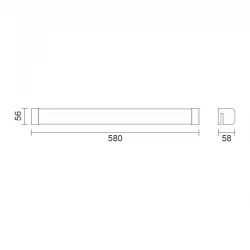 ΛΟΥΤΡΟΥ ΘΗΚΗ 15W IP44 4000K Spotlight