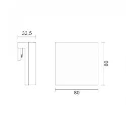 ΛΟΥΤΡΟΥ ΘΗΚΗ 3W IP44 4000K Spotlight