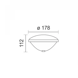 ΛΑΜΠΤΗΡΕΣ LED PAR 56 ΠΙΣΙΝΑΣ 18W BLUE Spotlight