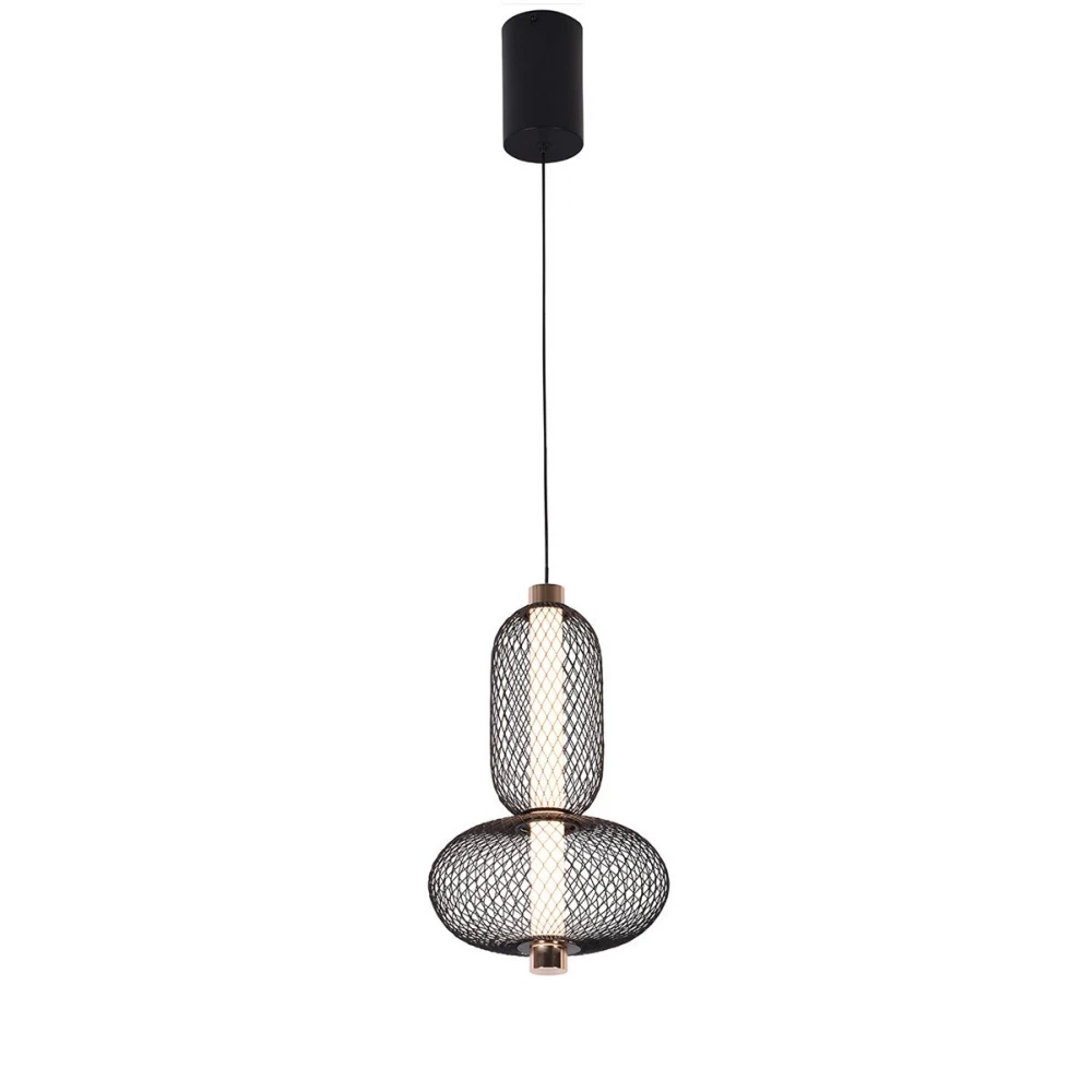 LED Κρεμαστό Φωτιστικό Μονόφωτο 9W h:365 Margot - Viokef
