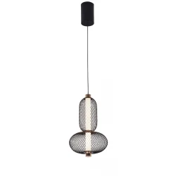 LED Κρεμαστό Φωτιστικό Μονόφωτο 9W h:365 Margot - Viokef