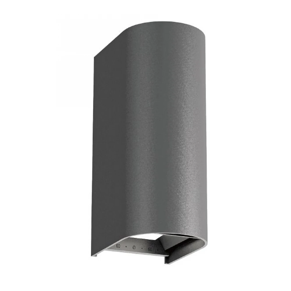 Φωτιστικό Τοίχου Aνθρακί 20W IP65 Azores - Viokef