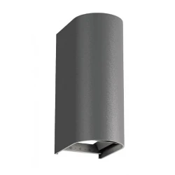Φωτιστικό Τοίχου Aνθρακί 20W IP65 Azores - Viokef