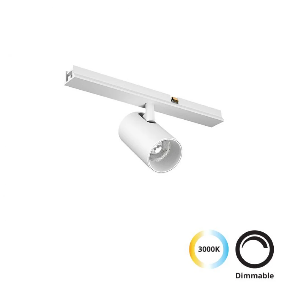 Σποτ Track 5W Λευκό Slim Magnetic - Viokef