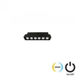 Linear Antiglare L:125  Magnetic (ON-OFF) CRI94 7W - Viokef