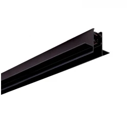 Μαγνητικό Track Rail Χωνευτό Trimless 1m με Tάπες και Κάλυμμα Viokef