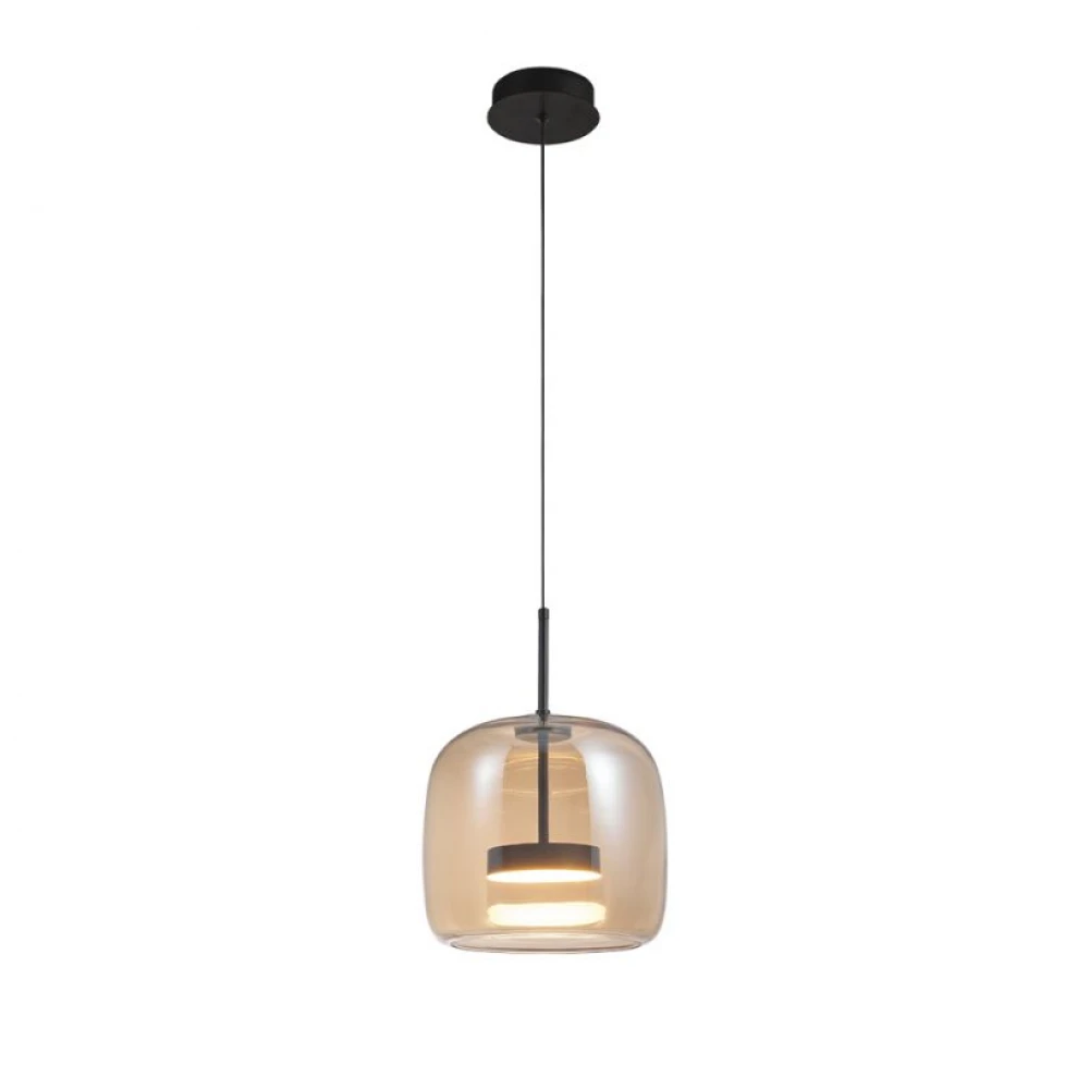 LED Κρεμαστό Φωτιστικό Μονόφωτο Μελί 12W D:260 Deco - Viokef
