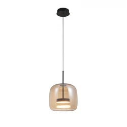 LED Κρεμαστό Φωτιστικό Μονόφωτο Μελί 12W D:260 Deco - Viokef