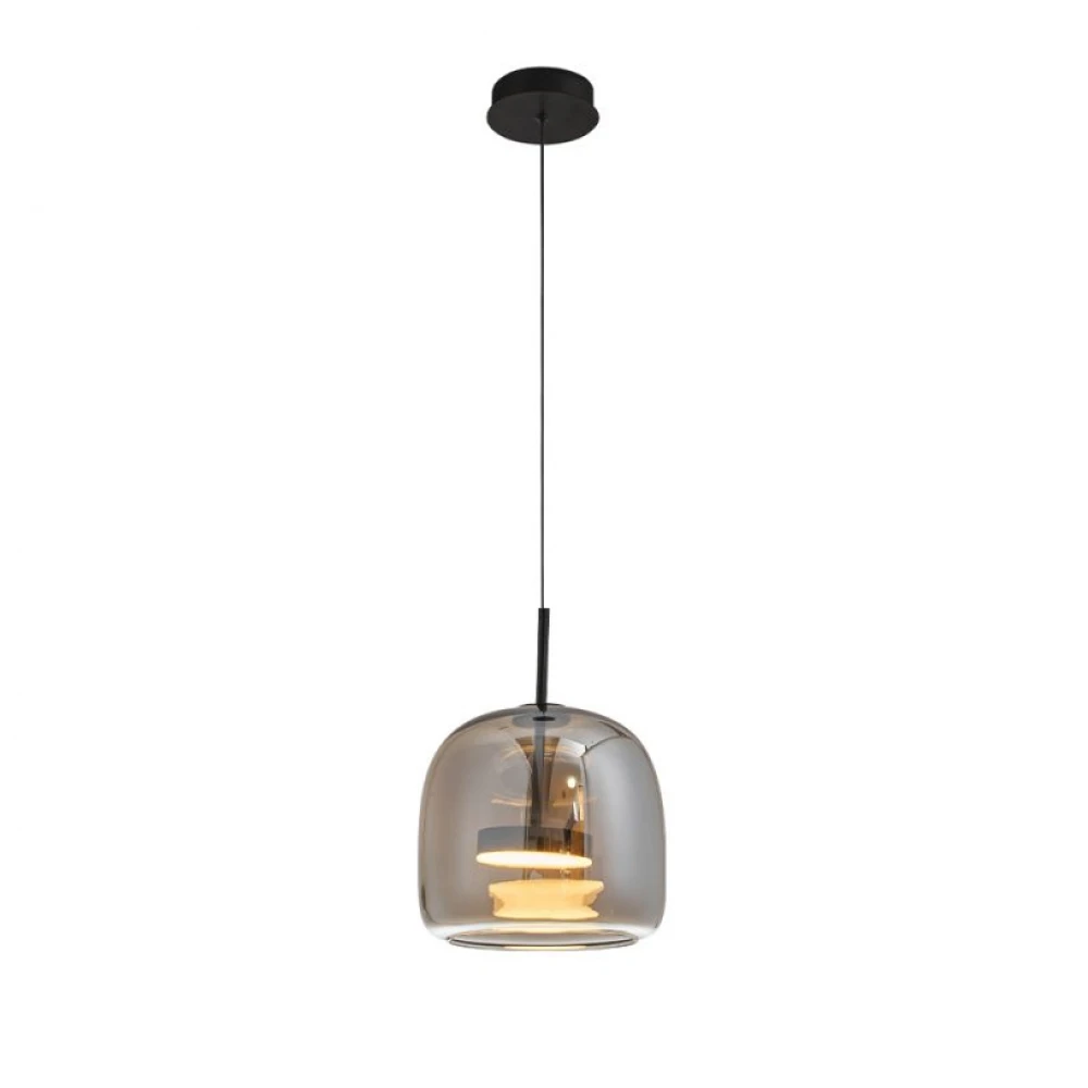 LED Κρεμαστό Φωτιστικό Μονόφωτο Φυμε 12W D:260 Deco - Viokef