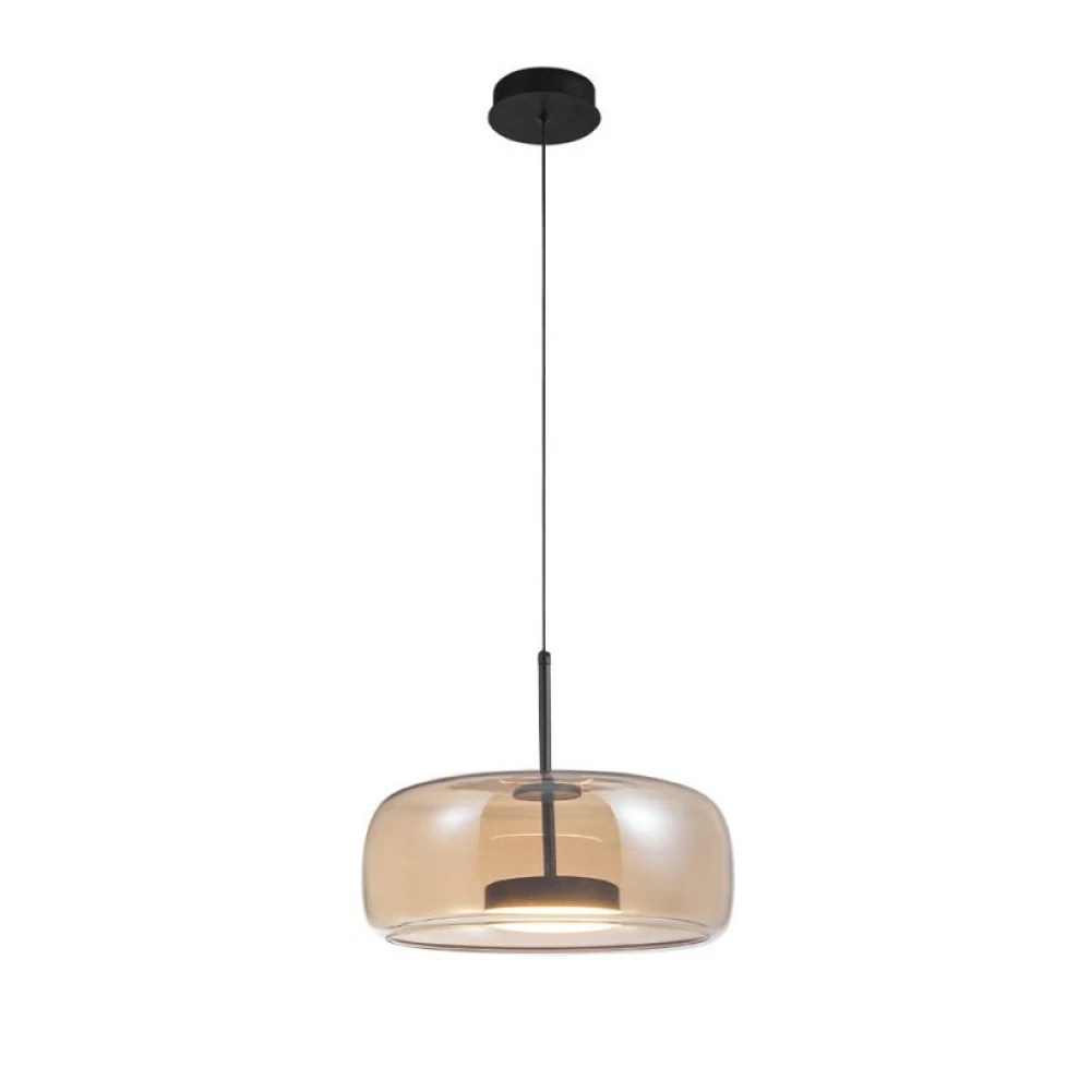 LED Κρεμαστό Φωτιστικό Μονόφωτο Μελί 12W D:330 Deco - Viokef