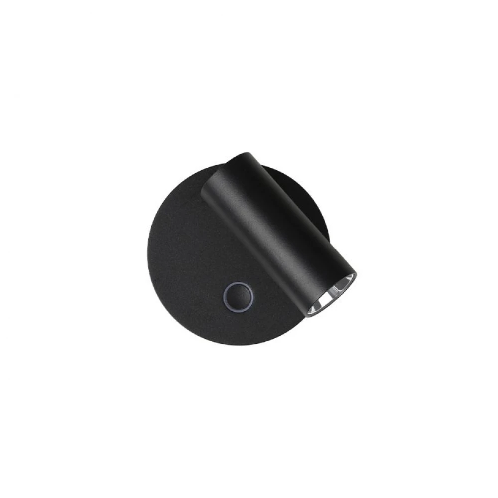 LED Φωτιστικό Τοίχου Μαύρο 4W CRI97 Dimmable Tara - Viokef