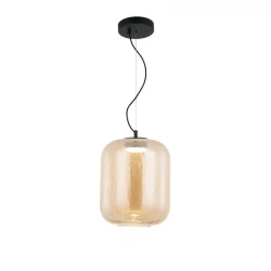 LED Κρεμαστό Φωτιστικό Μονόφωτο Μελί 13W Kiva - Viokef