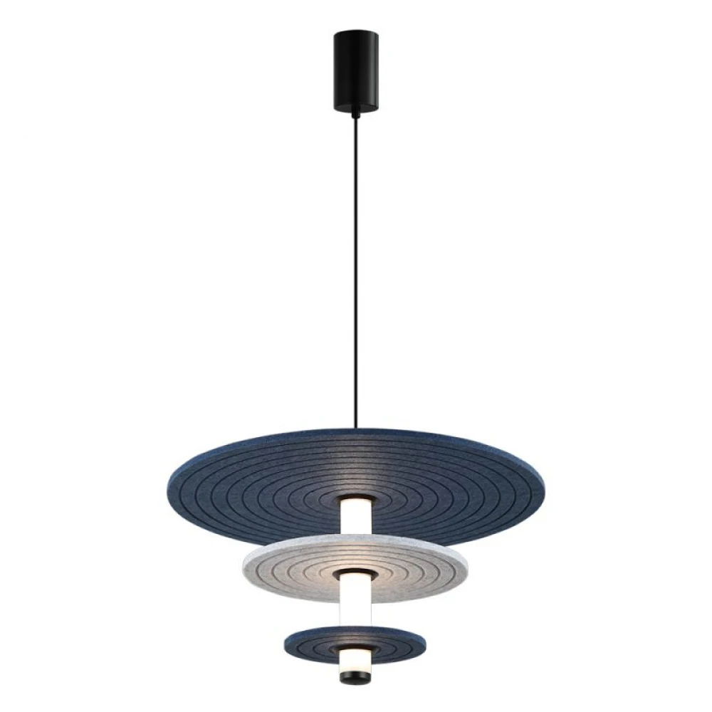 LED Κρεμαστό Φωτιστικό Μονόφωτο h:310 12W Azul - Viokef