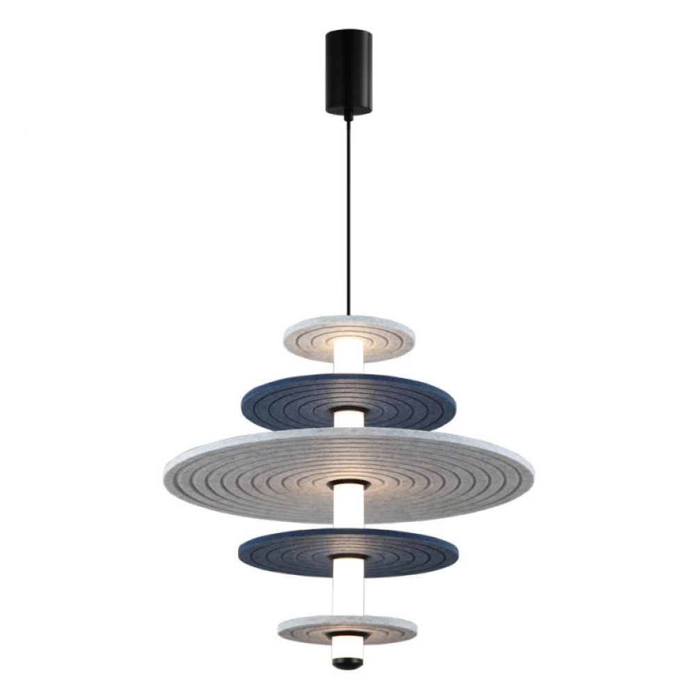 LED Κρεμαστό Φωτιστικό Μονόφωτο h:465 16W Azul - Viokef