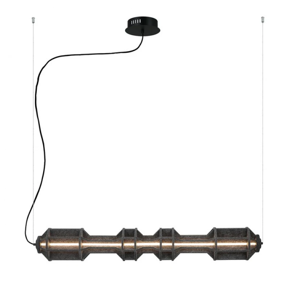 LED Κρεμαστό Φωτιστικό Μονόφωτο Ράγα 34W Artisti - Viokef
